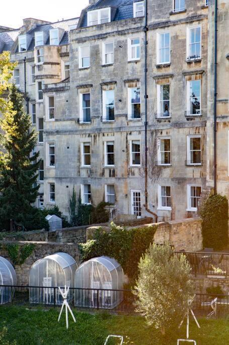 Georgian House Garden Apartment 바스 외부 사진